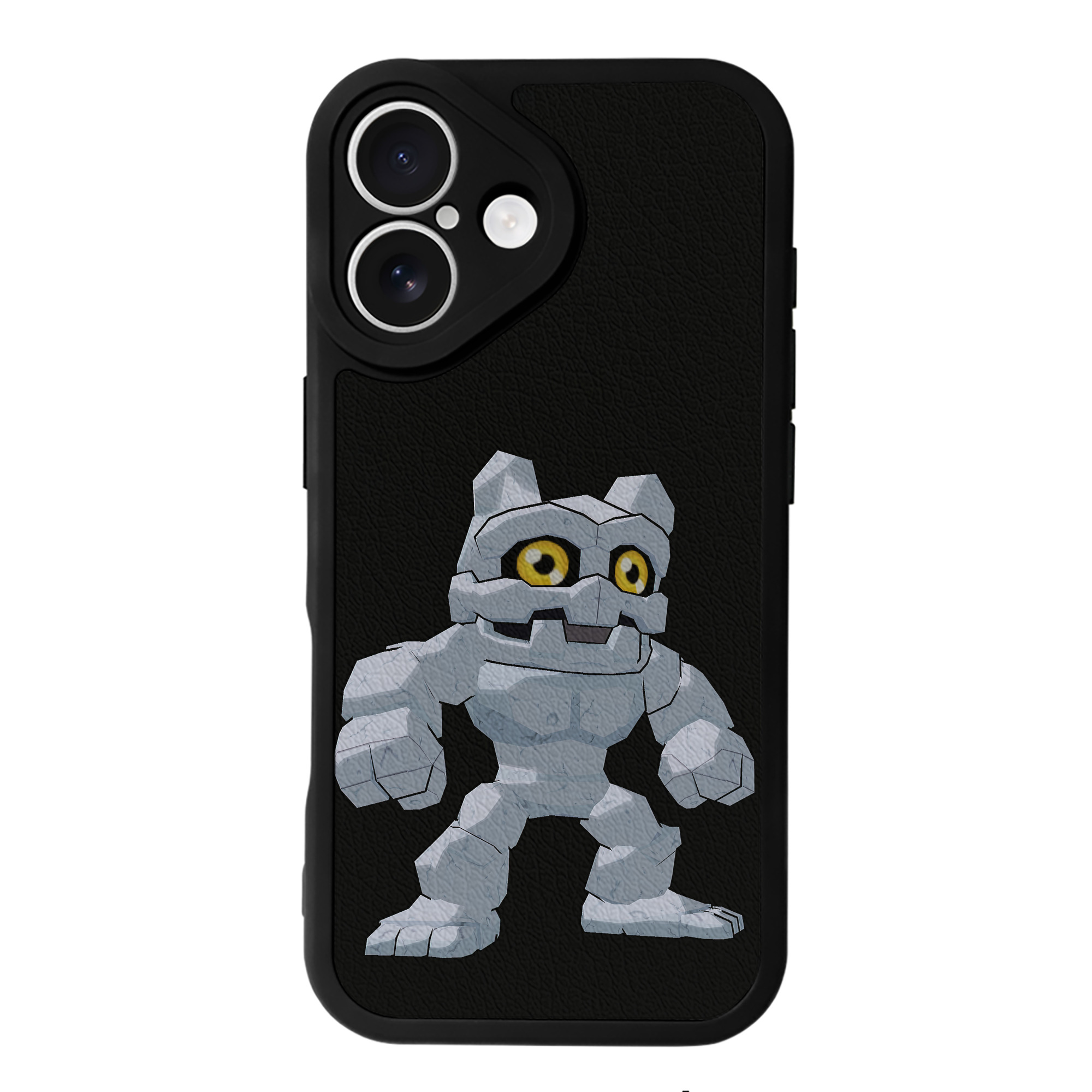 （画像用） Digimon デジタルモンスター/デジモン 【iPhone 16シリーズ対応】シリコンスマホケース（レザー調） 材質：シリコン